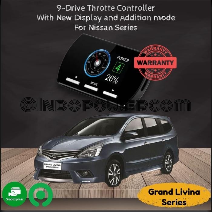 9 Drive New Throttle Controller Nissan Grand Livina Remap 9Drive