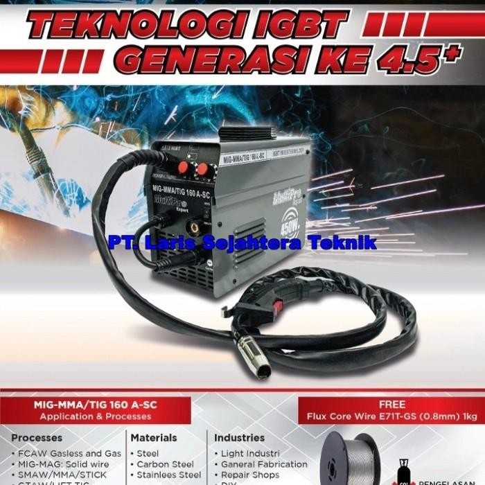 Termurah Mesin Travo Las 450 Watt Multipro Mig 160A Multipro Terlariss !!