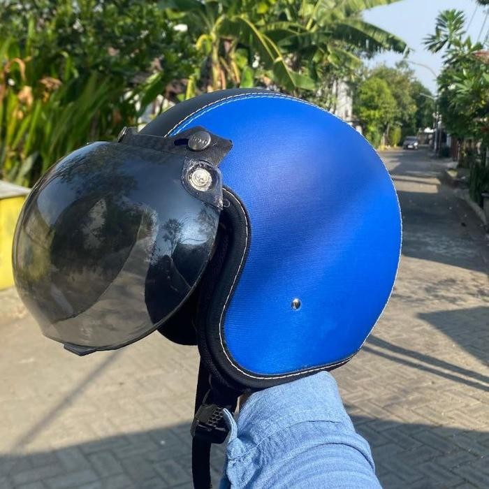 SIAPKIRIM Helm Bogo Klasik Untuk Anak Kecil Usia 2 Sampai 7 Tahun Kaca Motorcycle READY STOCK