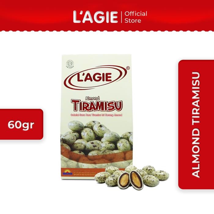 ORIGINAL Lagie Coklat Almond Tiramisu 60gr