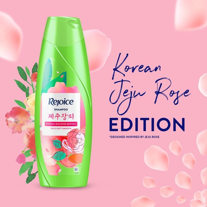 BelanjaDaily- Rejoice Jeju Rose Shampoo 340Ml