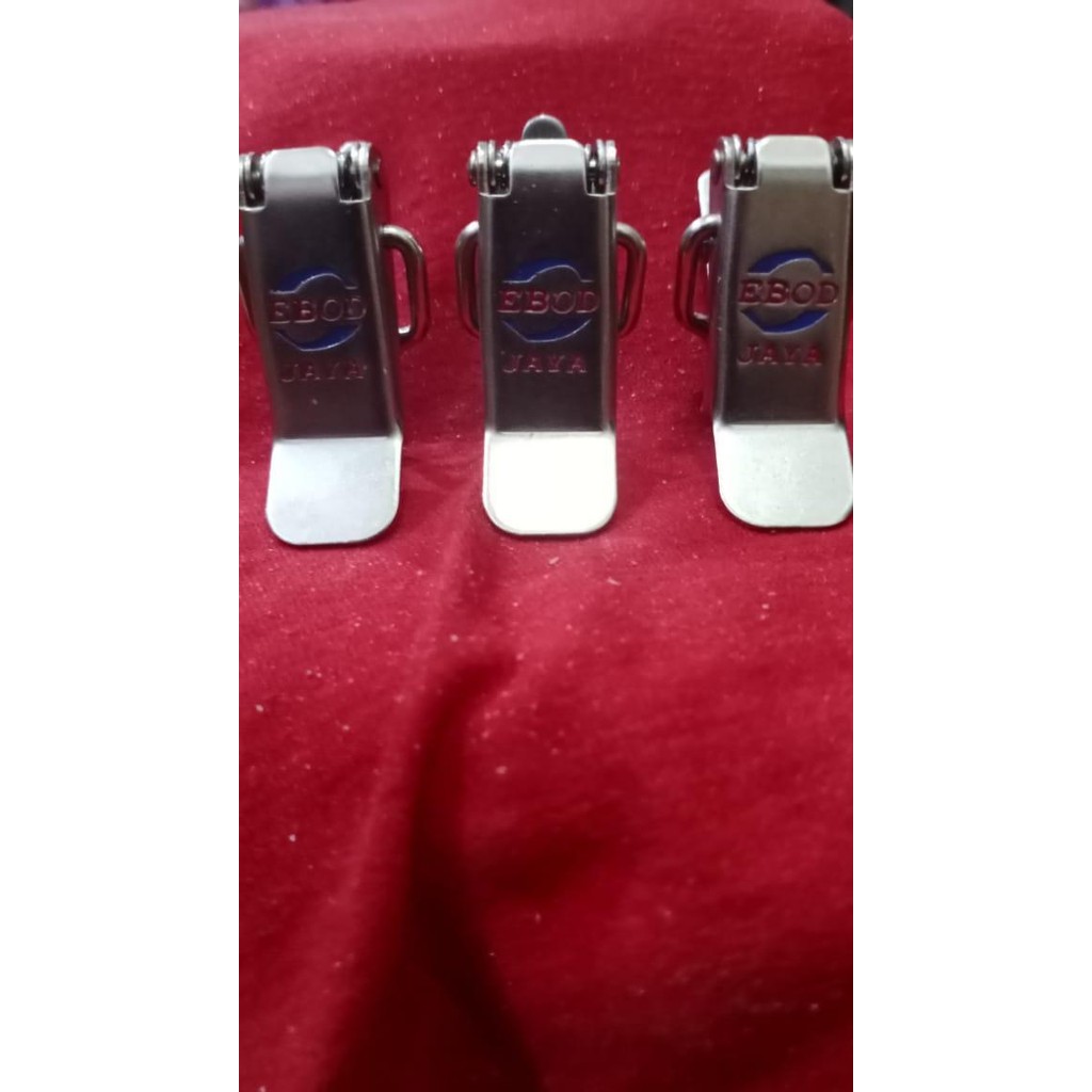 PetShoPq- Klem Koper Original Produk Ebod Jaya 1 Paket Isi 3 Pcs Untuk Tebok Lb