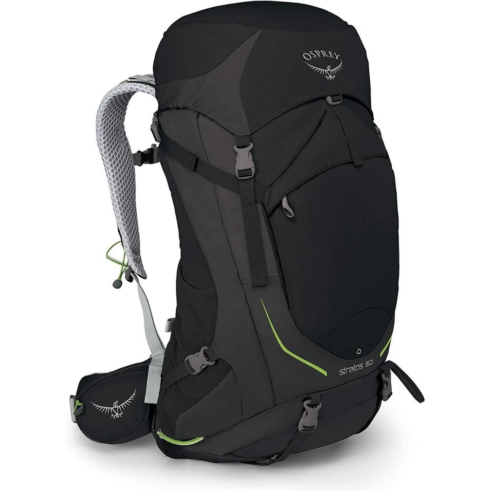 Osprey Startos 50L Black 100% Original - Tas Gunung Carrier Branded