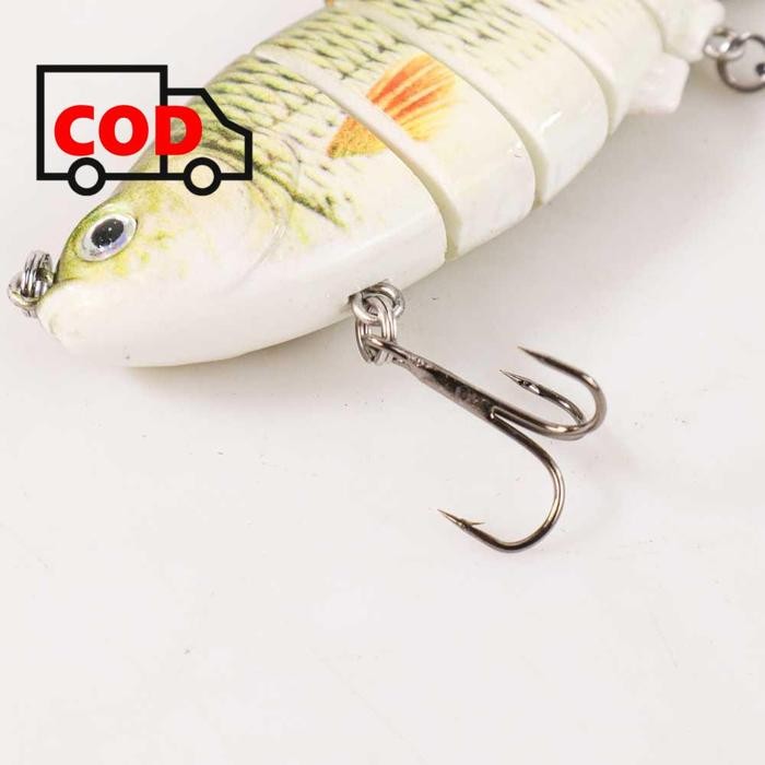 Umpan Pancing 2 Kail Bentuk Mirip Ikan Hidup Bisa Bergerak Nyata Dalam Air Cepat Dapat Pemangsa Alat