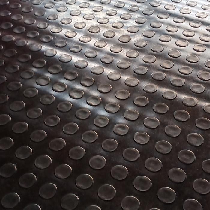 Karpet Koin Hitam 4Mm 1,2M X 4M Best Seller