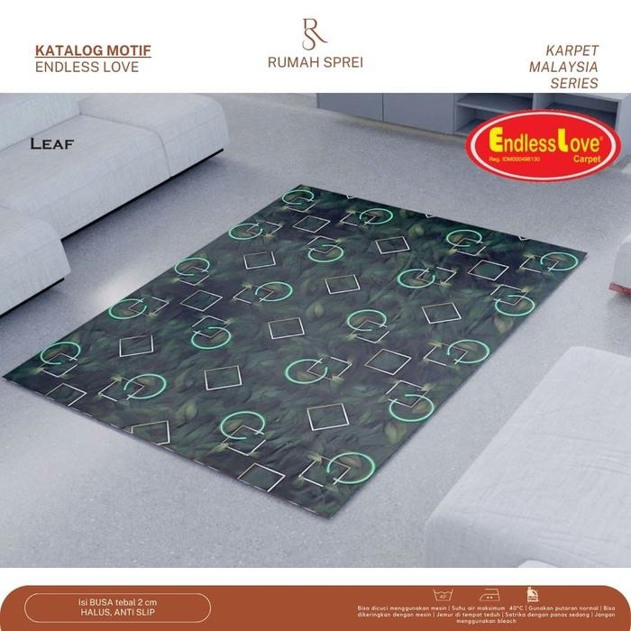 Karpet Busa Malaysia - Endless Love - Besar - 150 X 190 Terlaris