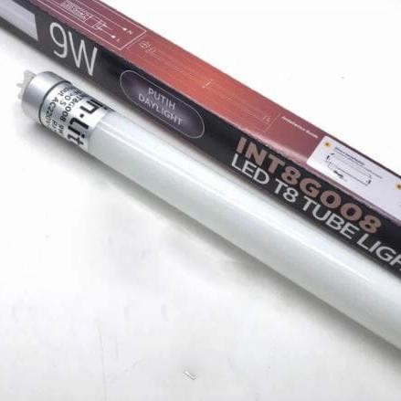Terlaris lampu tL t8 inlite 9 watt tube 60cm putih/neon lampu tl led 9 watt SALE