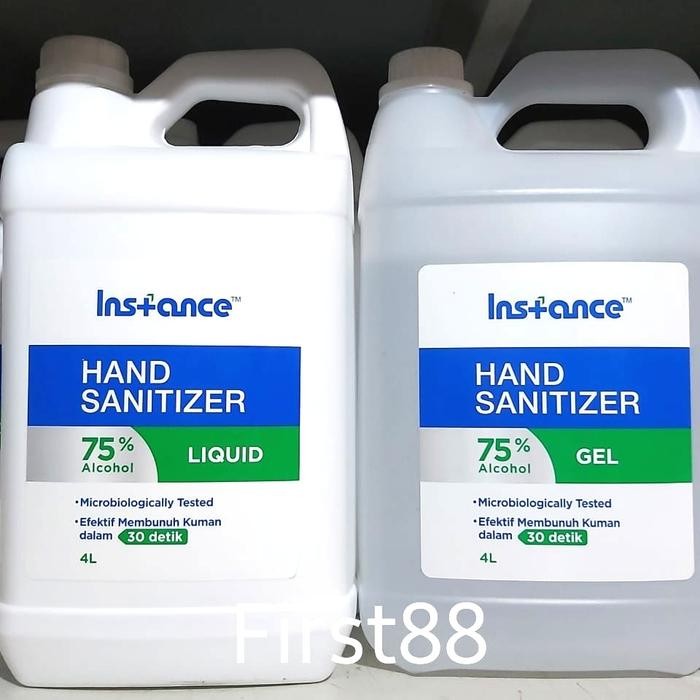 jsur- Instance Handsanitizer - Produksi Pt.Kino - Isi 4 Liter