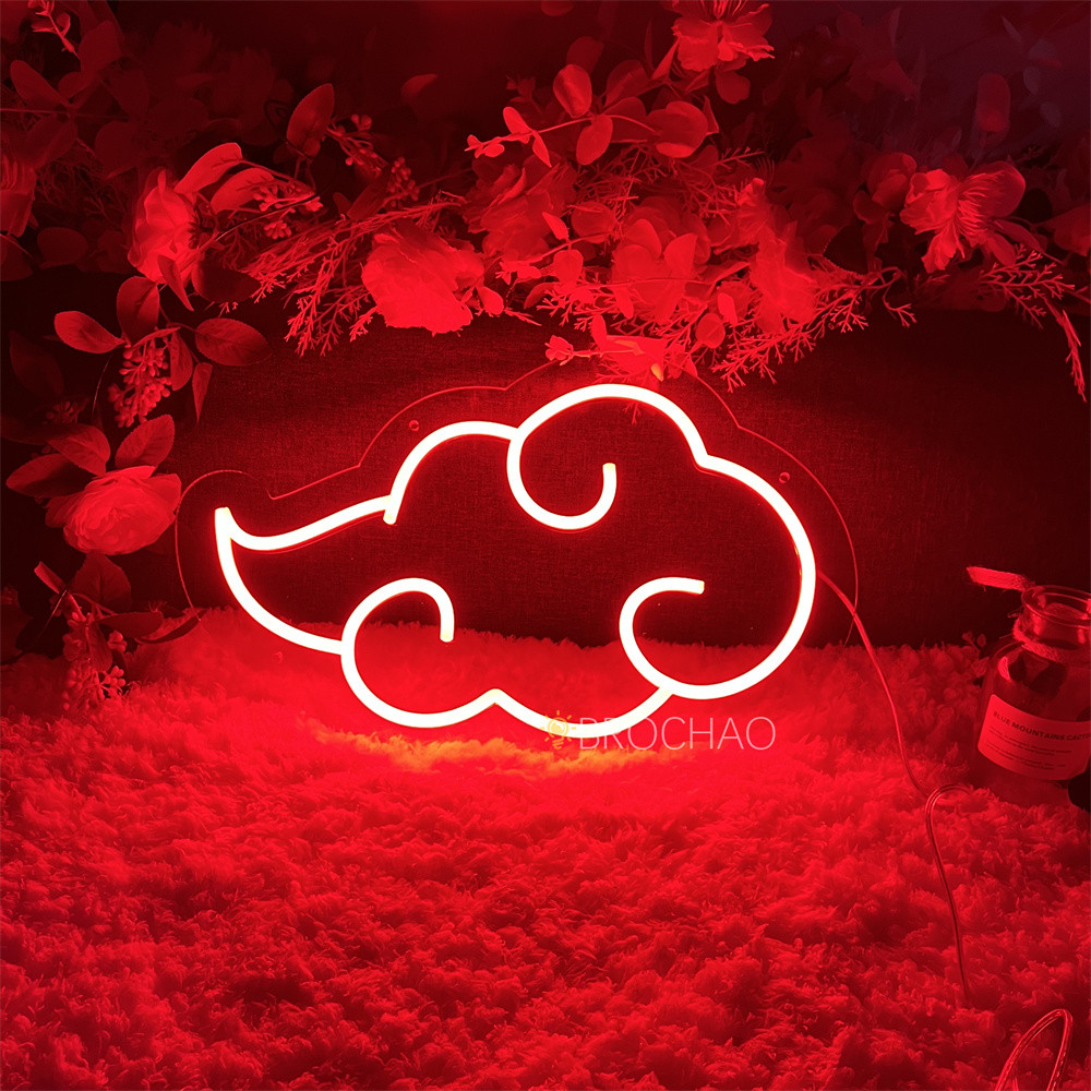 Cloud Light Custom Neon Sign Neon light Anime LED Night Lights For Wall Decor Home Bedroom Gaming Ro