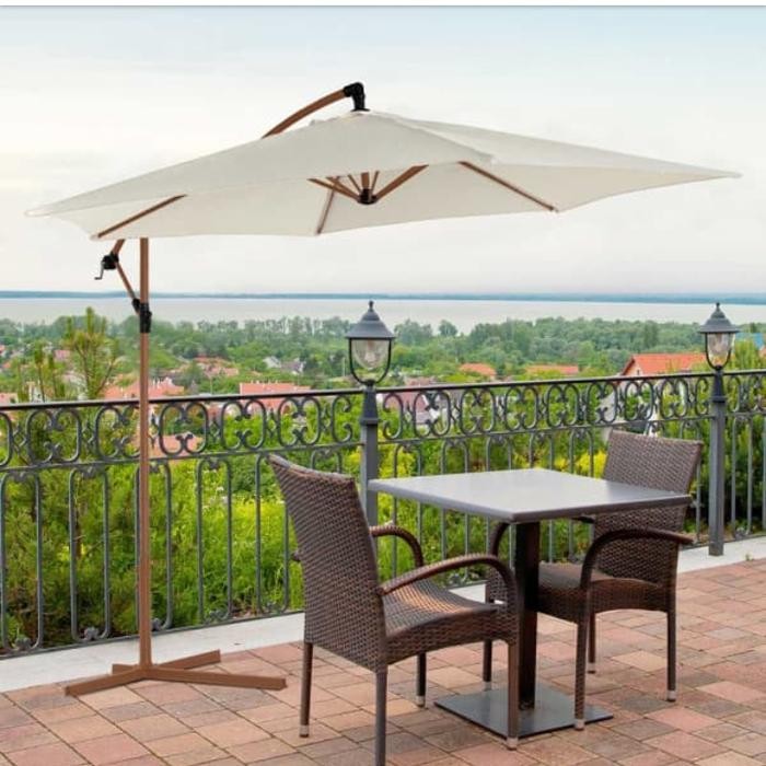 Payung Taman Banana Soleil 3 Meter Outdoor Payung Teras Payung Tenda