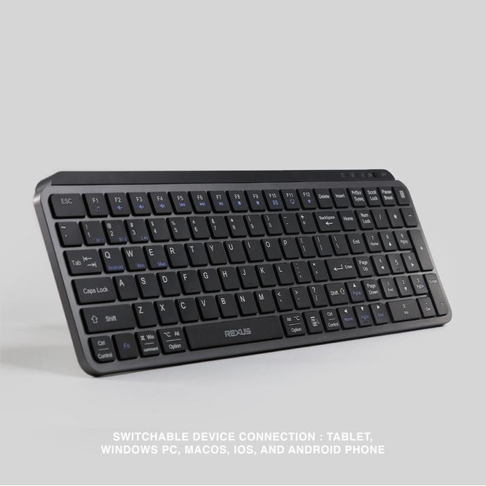 rbxq- Rexus Kl100 Kl150 Kl200 Keyboard Office Wireless Bluetooth Dual Mode Kl 100 Kl 150 Kl