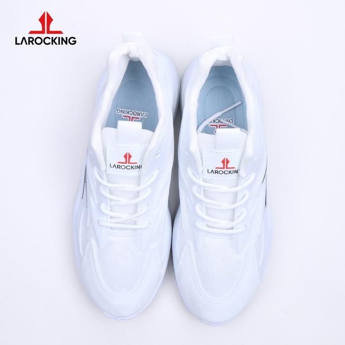 Larocking - Stone Putih Sepatu Sneakers Casual Gym