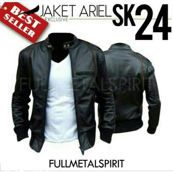 JAKET ARIEL/JAKET KULIT ARIEL/JAKET ARIEL SK 24/ JAKET KULIT SINTETIS