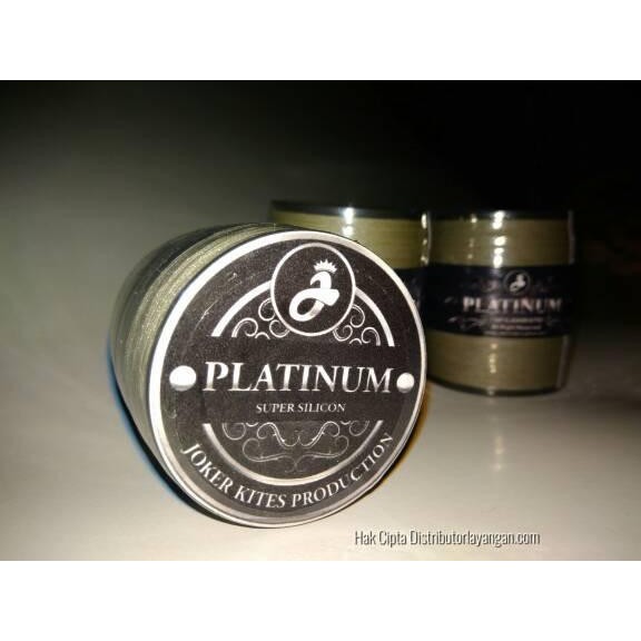 Hobi3s- Benang Gelasan Joker Platinum White Japan Silicone