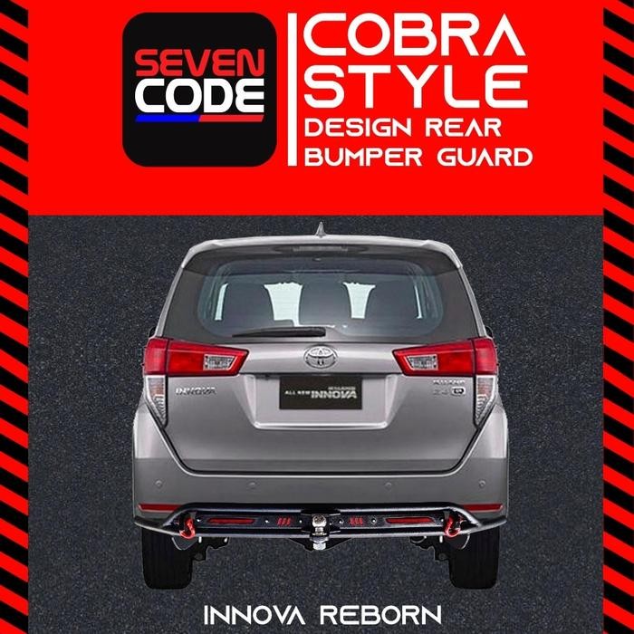 Ready NEW PENGAMAN BELAKANG TOWING BAR COBRA STYLE ALL NEW INNOVA REBORN
