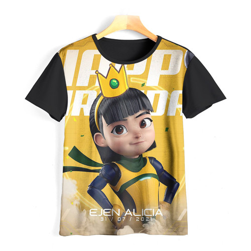 Baju Animasi Ejen Alicia Baju Ejen Ali Kaos Distro Trendy Baju Anak Dan Dewasa | TeesMart