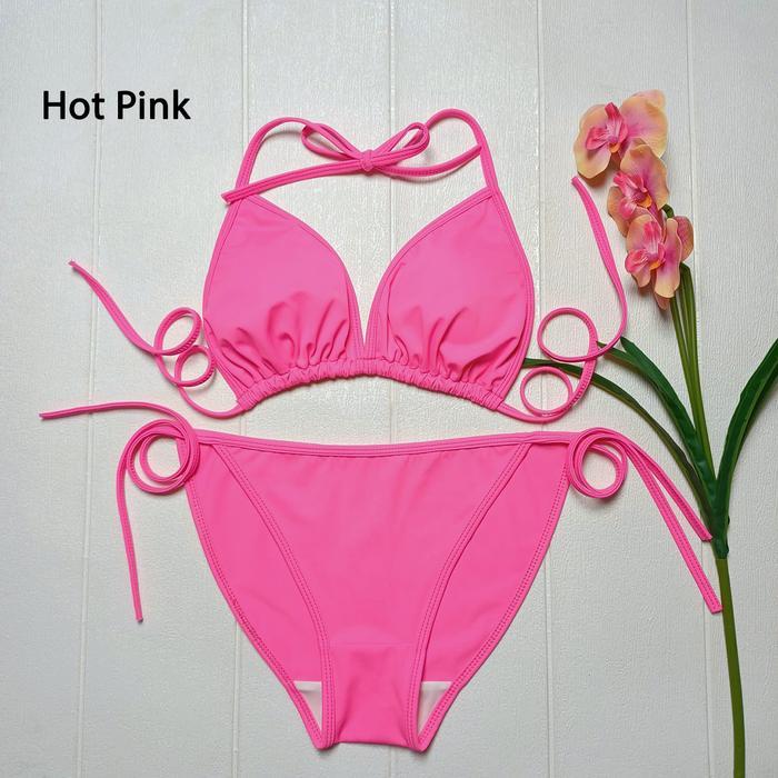 Premium ( NEW) Bikini segitiga ikat BI65 /bikini set / Baju Renang / Bikini