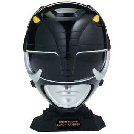 HOT SALE LEGACY POWER RANGER MMPR HELMED BLACK RANGER MAMMOTH HEAD MMPR BLACK TERMURAH
