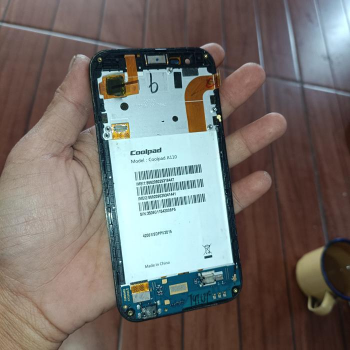 NEW LCD TC 1SET COOLPAD A110 ORI CABUTAN NORMAL