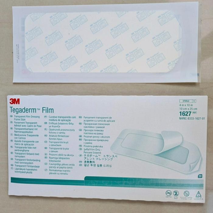 TEGADERM 1627 / TEGADERM 3M / TEGADERM FILM 10X25CM/ PLESTER TAHAN AIR