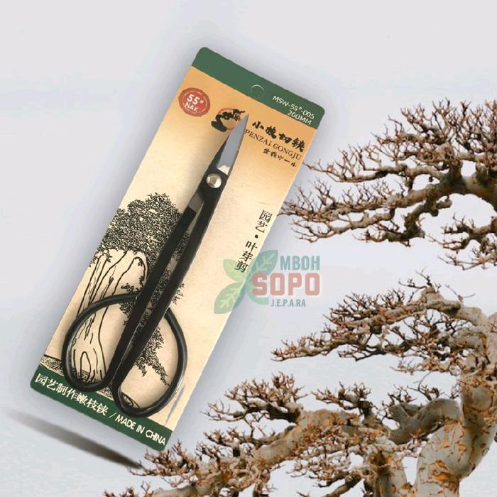 ALAT BONSAI DAN BERKEBUN, GUNTING PRUNING DAUN CHINA CARBON MSW-55 GUNTING BONSAI
