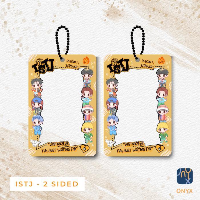 ACRYLIC PHOTOCARD PC HOLDER ISTJ NCT DREAM
