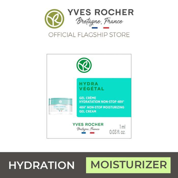 Yves Rocher Hydra Vegetal 48H Non-Stop Moisturizing Gel Cream 1 ml Simplex