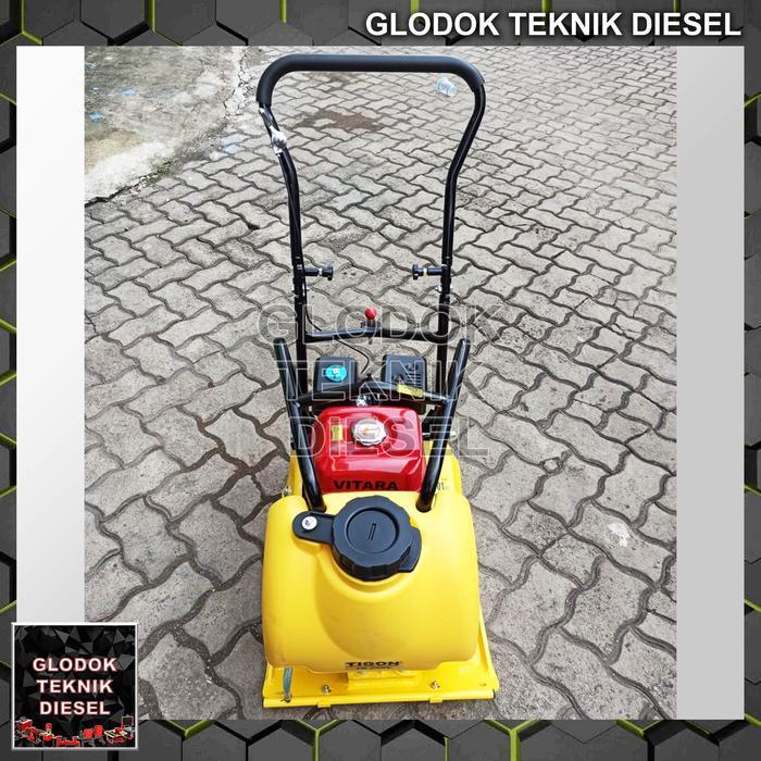 MESIN STAMPER KODOK / PLATE COMPACTOR TIGON ( TG-C80 T ) ORIGINAL