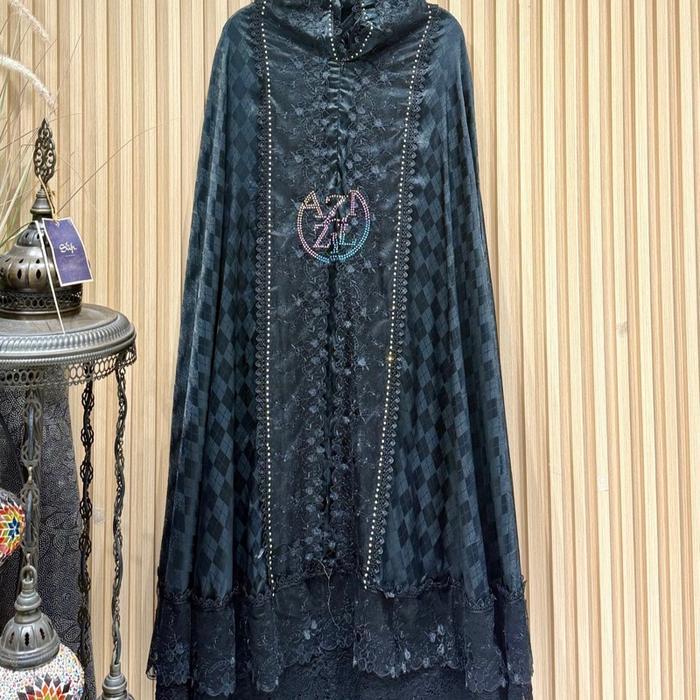 Mukenah Azizil Sutra Ori Full Renda Sowroski #Gratisongkir