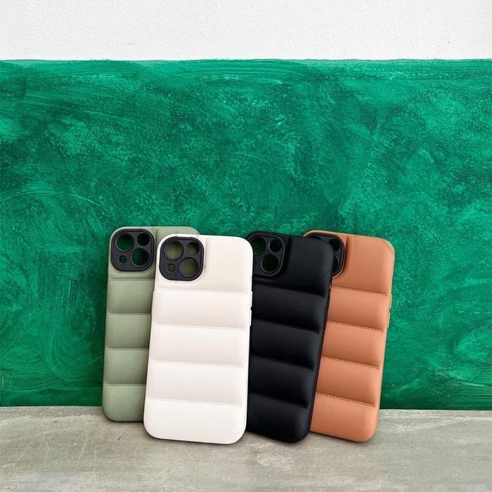 PRODUK TERBATAS New Puff Case - Softcase Fullcover - Case compatible for iphone 7 7+ 8+ X Xs Xr 11