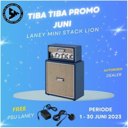 Ampli Gitar Laney Mini Stack Lion - Ampli Gitar Laney Mini Stack Lion