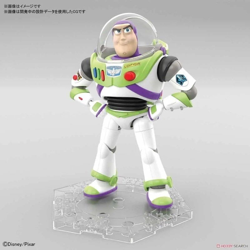 In Stock Bandai Buzz Lightyear Cinema-rise Standard Toy Story Movie Version Assembled Model