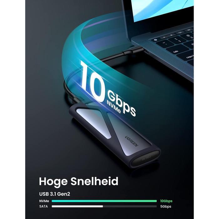 UGREEN CASING SSD M.2 NVME 2230/2242/2260/2280 ENCLOSURE 10902