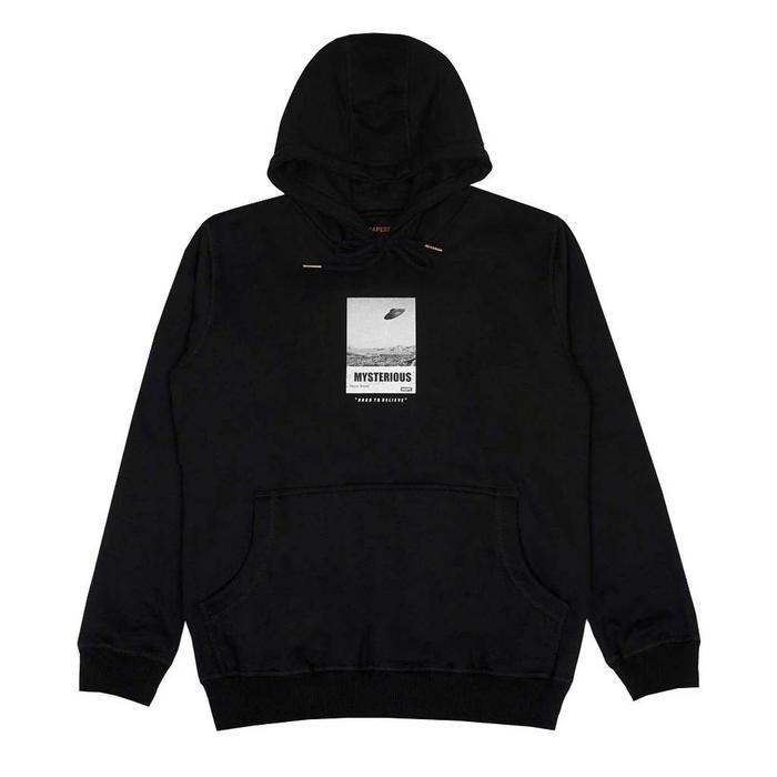 Escaperfect Hoodie Ufo - Black Hoodie Pria