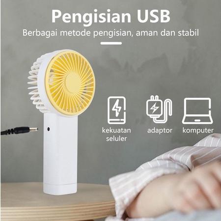 NEW Kipas angin mini portable listrik desktop yang lucu Kipas angin mini genggam yang lucu / kipas
