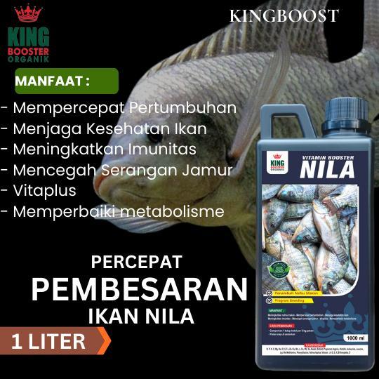 Vitamin Cair 1LITER Ikan Nila Cepat Besar / Multivitamin Untuk Ternak Ikan Nila / Obat Ikan Nila