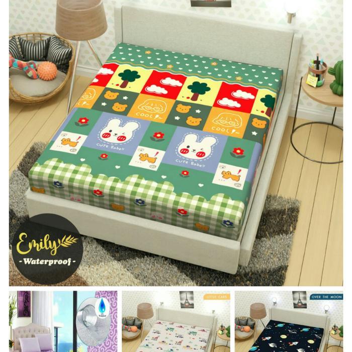 Sprei resleting waterproof tinggi 15cm