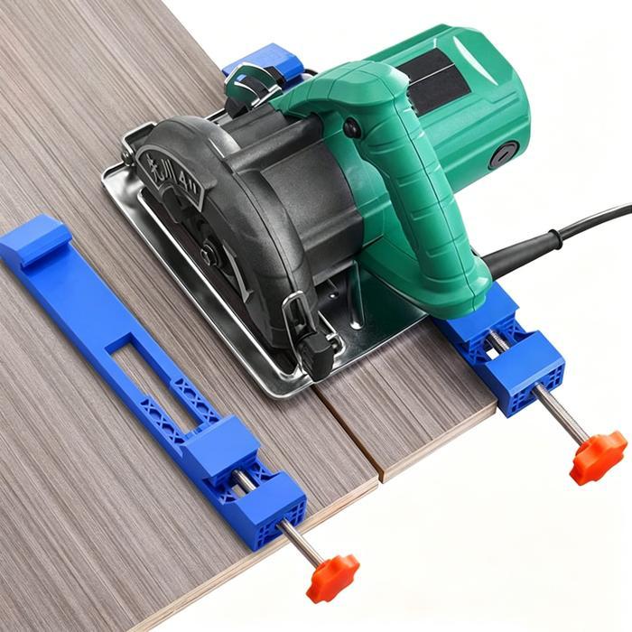 Alat Bantu Potong Kayu Circular Saw Base Guide Rel Panduan Mesin Circle Dudukan Mesin Potong Lurus