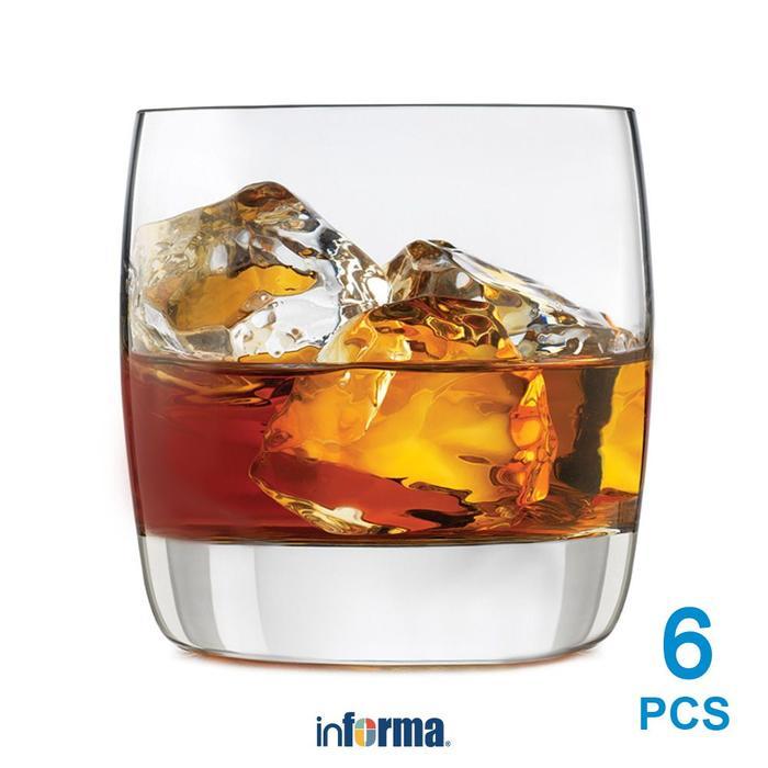 Informa Libbey 355 ml Set 6 Pcs Vibe Gelas Cangkir Minuman Wadah Perlengkapan Minum Peralatan