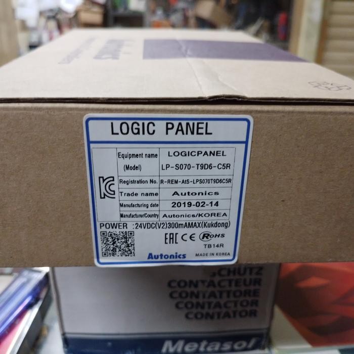 LP-S070-T9D6-C5R 24VDC LOGIC PANEL AUTONICS