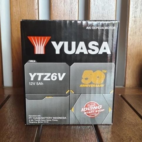 Yuasa Ytz6V - Original Aki Satria Fu Aki Kering