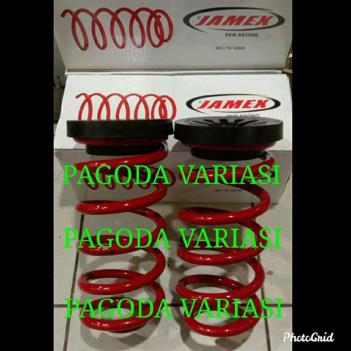 Per Keong Coil Spring Jamex Progresif Premium Empuk Avanza / Xenia Lama Belakang 2Pcs 2004-2011 Std