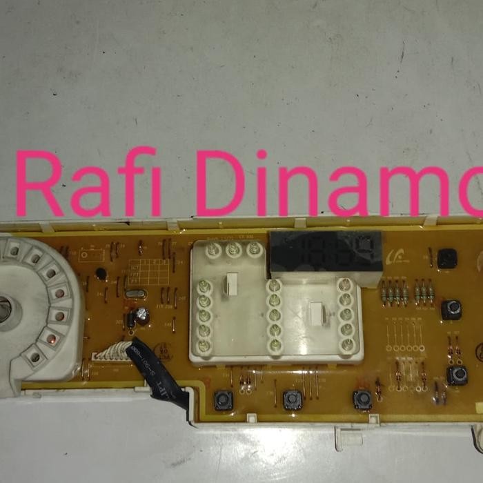 modul pcb display mesin cuci samsung eco bubble inverter 7kg