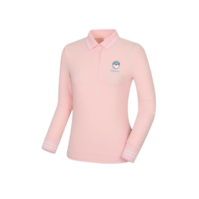 Baju Golf Wanita Tangan Panjang Caracter Polo Golf Women Longsleeve