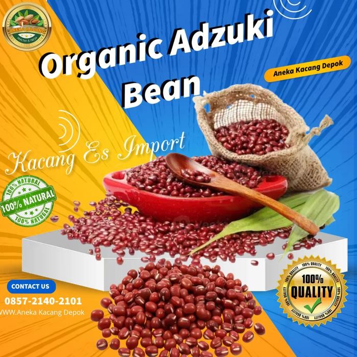 

TERMURAH Kacang Merah ADZUKI Beans SUPER Import RRC 1 KG / Azuki Red Beans READY STOCK