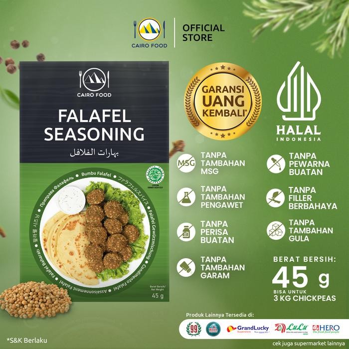 

Stok Baru Bumbu Falafel Seasoning - Cairo Food