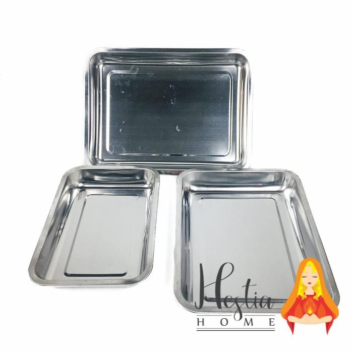 Nampan Makanan - Prasmanan Stainless Steel
