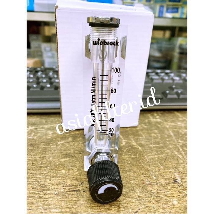 100Lpm Flowmeter Udara Angin Regulator