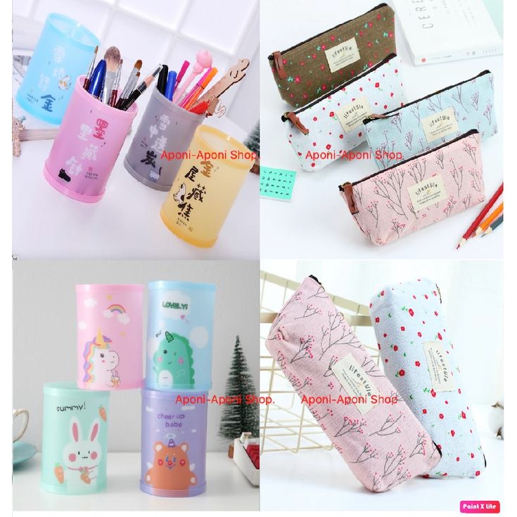 

Kotak Pensil, Tempat Pensil Motif Korea,Kotak Pulpen Alat Tulis Kantor