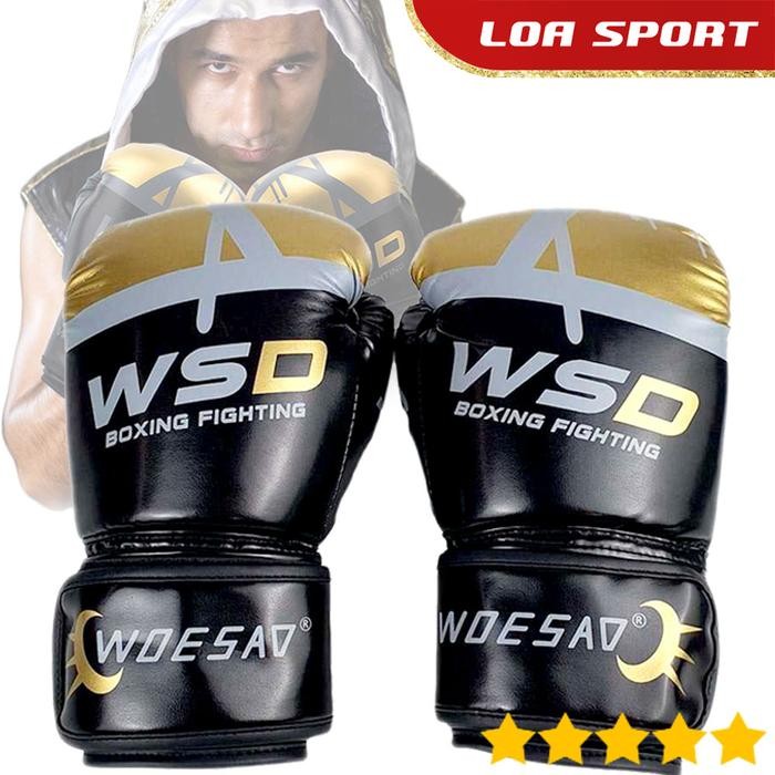 Sarung Tinju Muay Thai Kickboxing WSD Woesad Boxing Glove